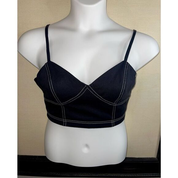 BCBG Seam Crop Top - NWT - Size Small - Picture 2 of 9